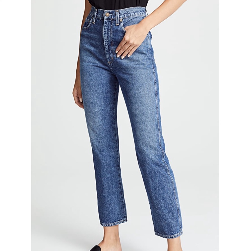 AGOLDE Pinch Waist High Rise Kick Jeans